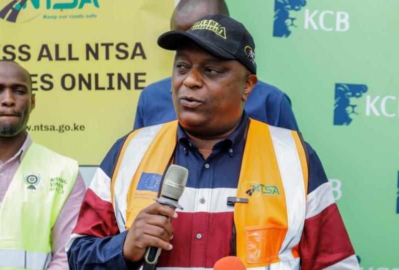 File image of NTSA Director General George Njao